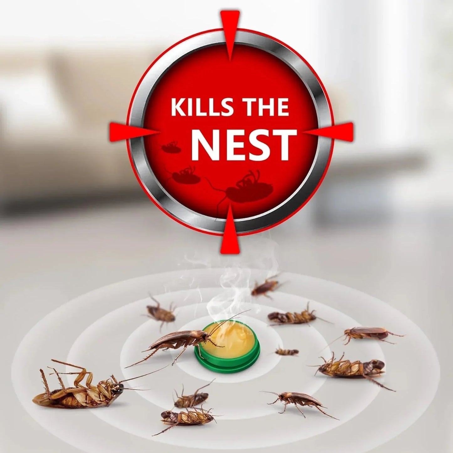 Cockroach Killer Gel (12 pcs)