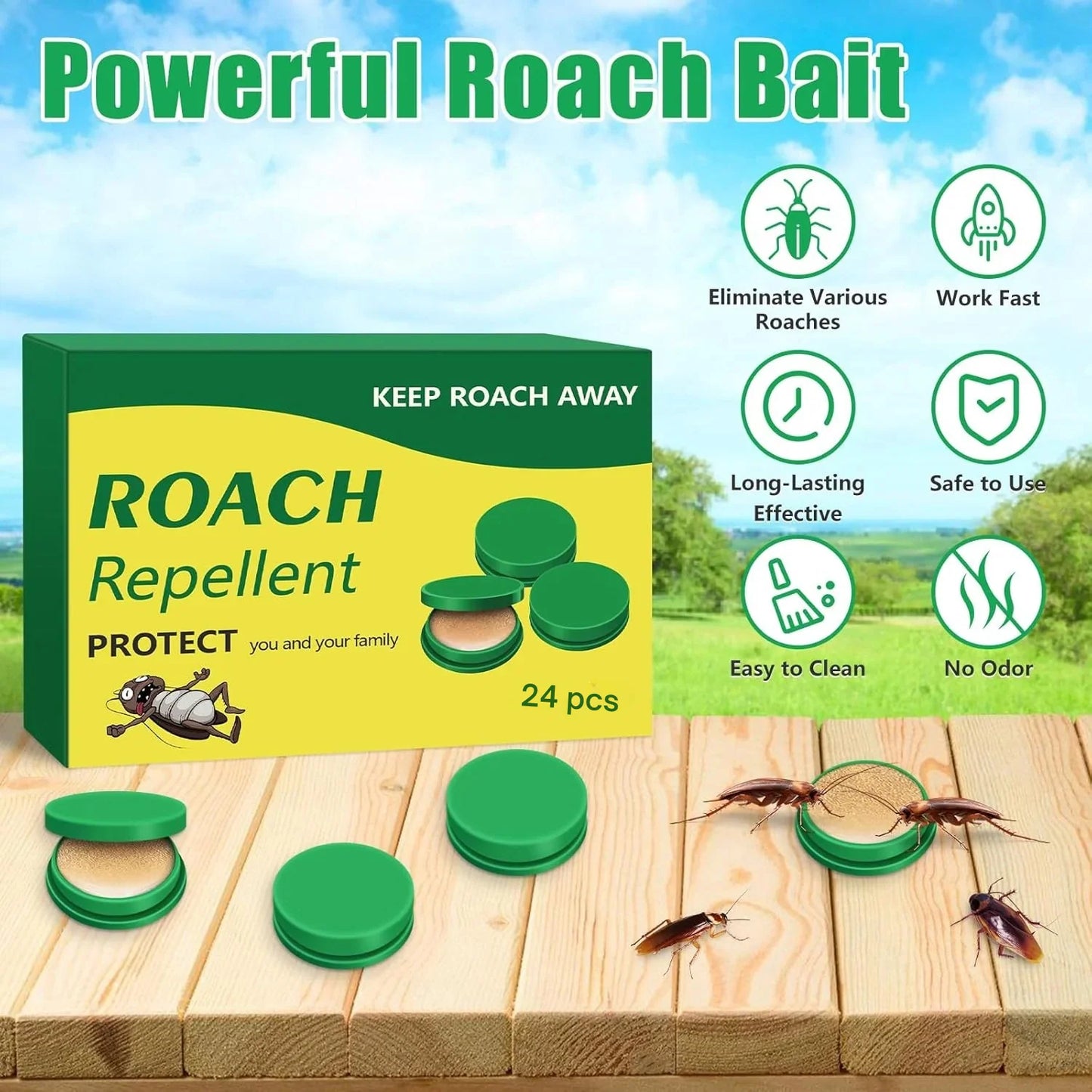 Cockroach Killer Gel (12 pcs)